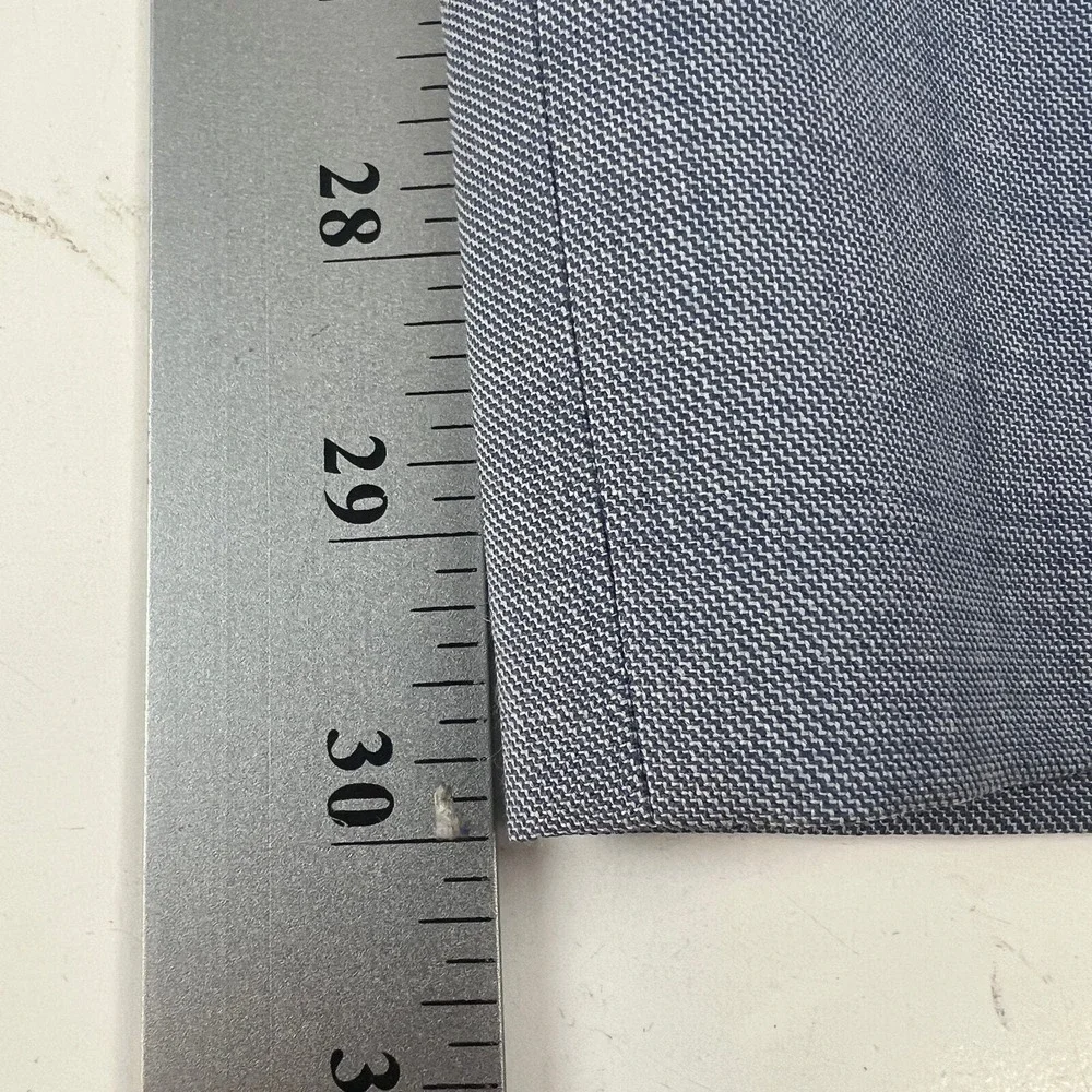 Ballin Comfort EZE Blue Super 110 Wool Pants Made in‎ Canada 33